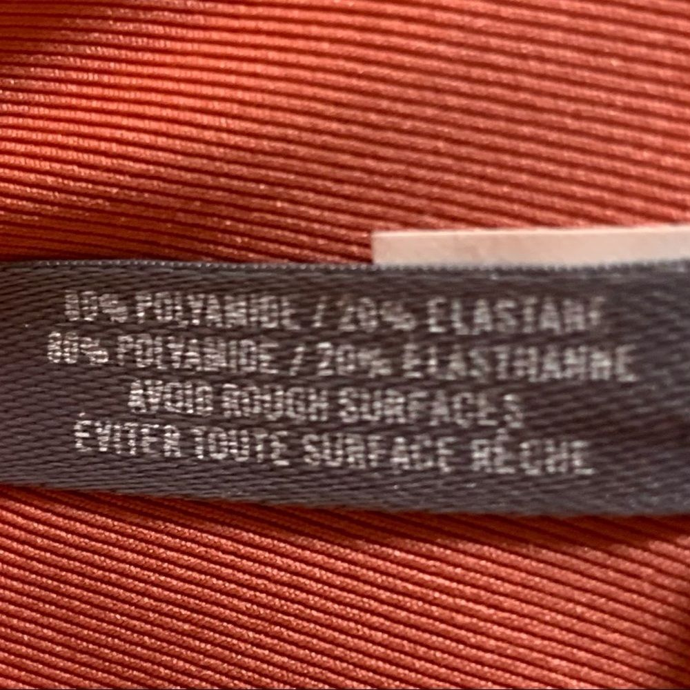 Aerie Peach Crisscross Push-up Bikini Top 38C - Picture 11 of 11
